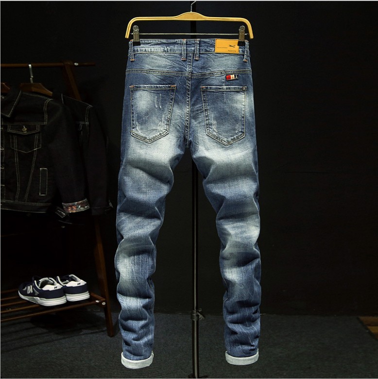 Men's Stretch Denim Pants 3