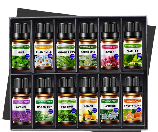 Lavender Rose Aromatherapy Essential Oil Set Image 4