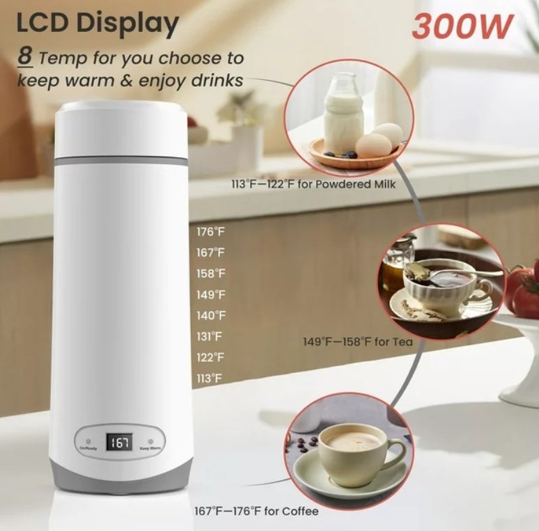 Electric Kettle in Use