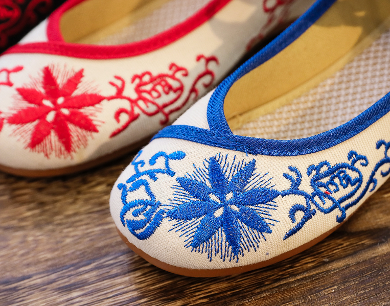 Embroidered Shoe Image 2
