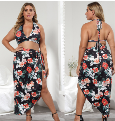 Women's Printed Beach Gauze Skirt Image 4