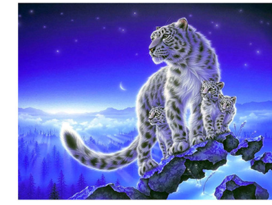 Tiger Oil Painting Image 3