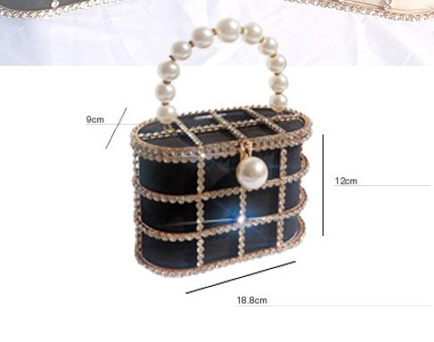 Diamonds Basket Evening Clutch
