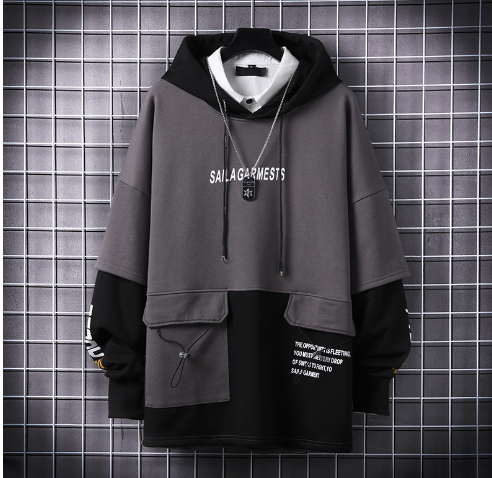 Hoodie in Dark Grey