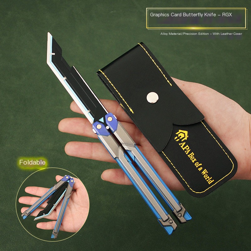 RGX Graphics Butterfly Knife Green