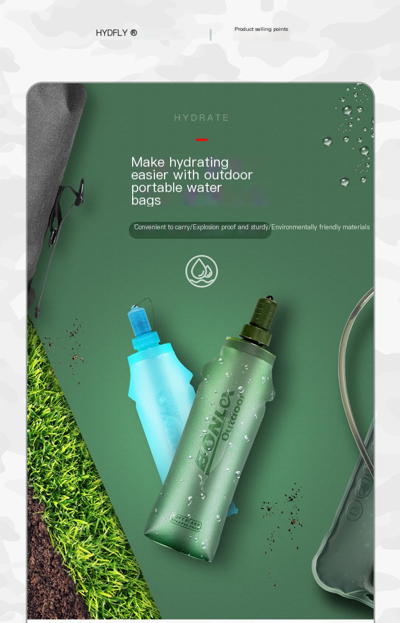 TPU Outdoor Sports Soft Water Bag