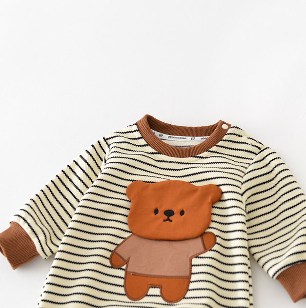 Jaqueta Urso Striped Design