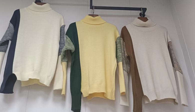 WOLFF Cotton Knit Sweater - Style 3