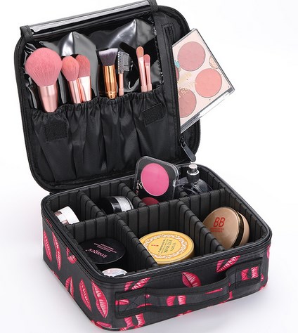 Fashion Lips Pattern Makeup Bag