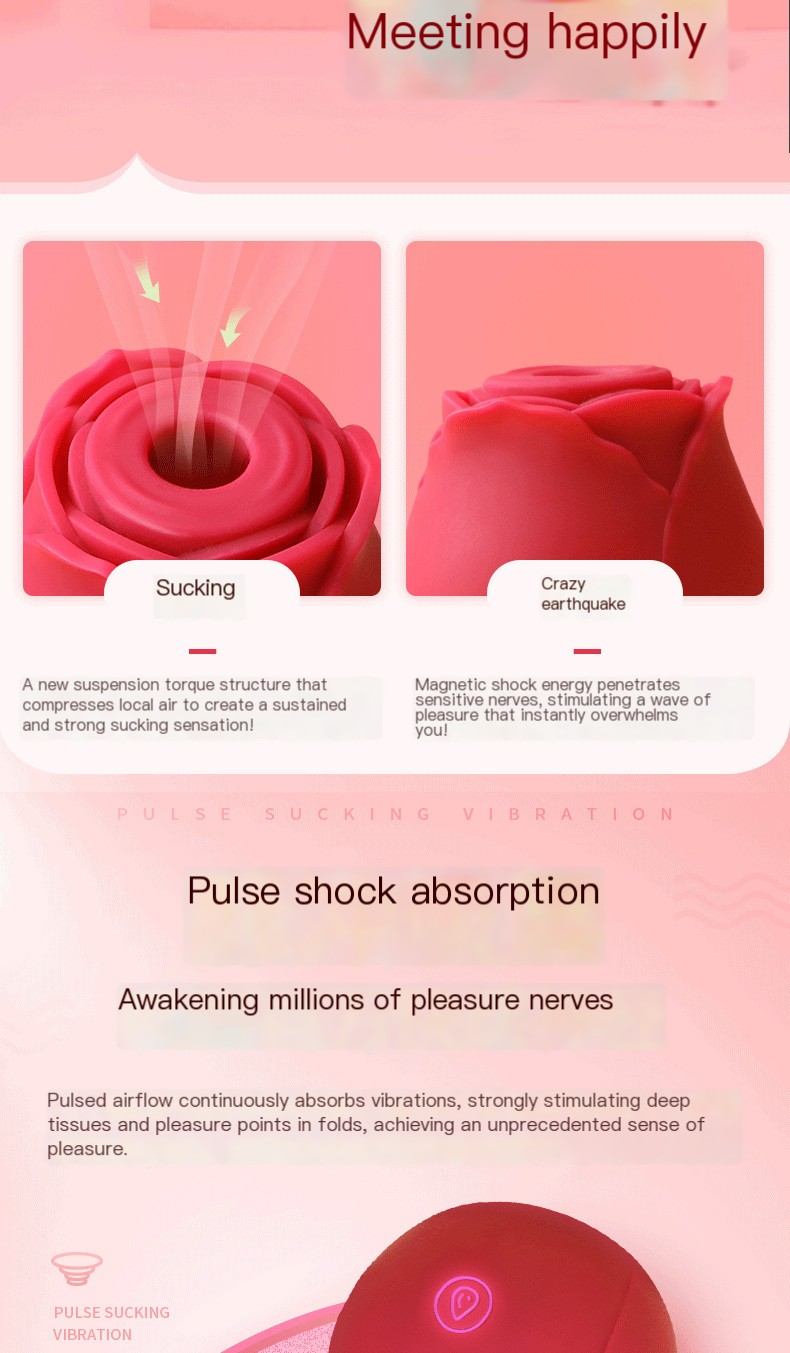 Rose Flower Egg Vibrator Image 2