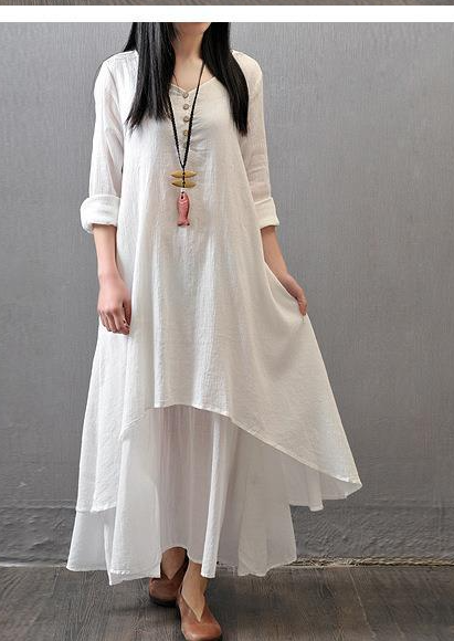 Linen Dress Image 2