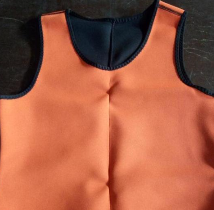 Men's Vest Zipper Corset Fitness Clothes