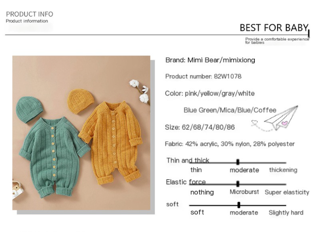 Baby Knitted Suit