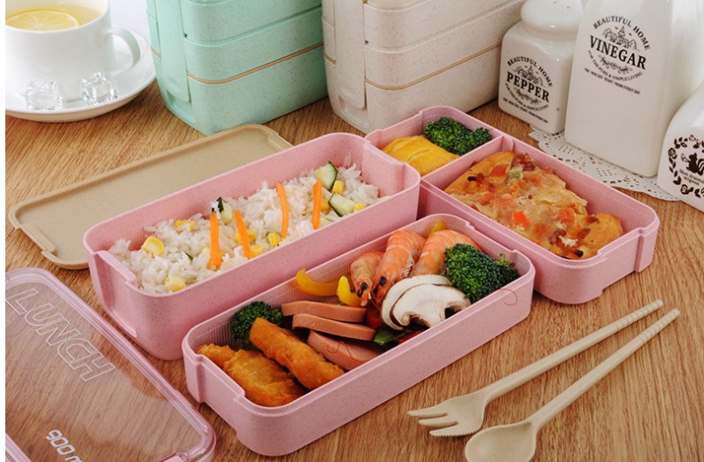 Three Layer Rice Box