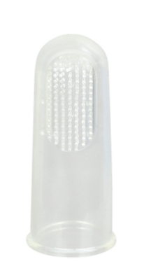 Natural Silicone Finger Toothbrush Image 4