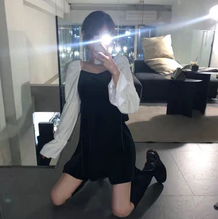 Puff Sleeve Dress Image 5