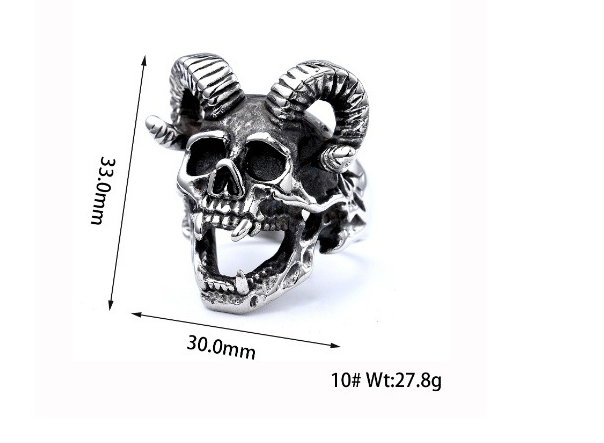 Skull Ring Design 1