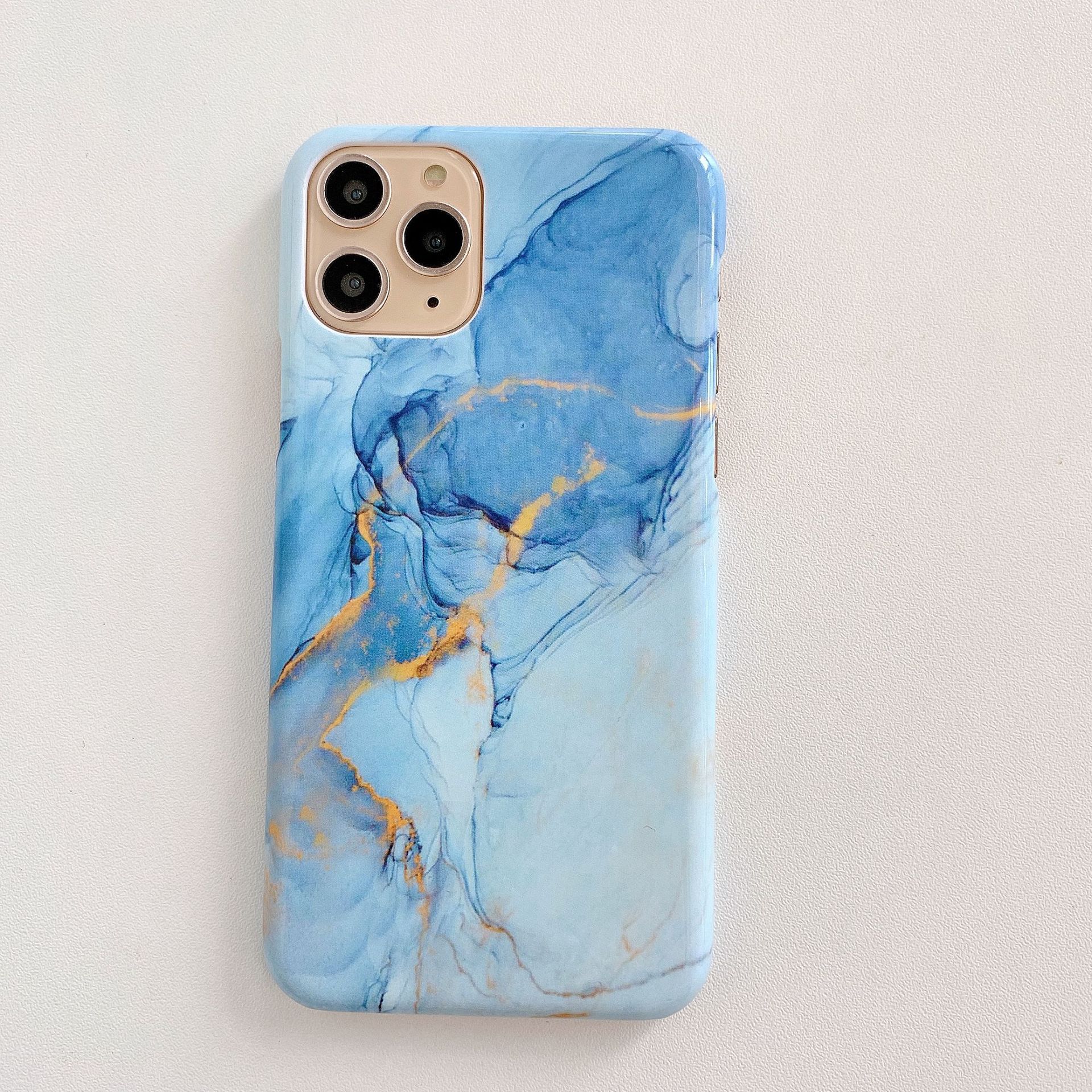 Golden Green Marble Phone Case Image 2