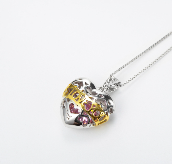Heart-Shaped Necklace Image 1