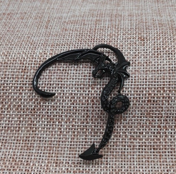 Gothic Dragon Earrings