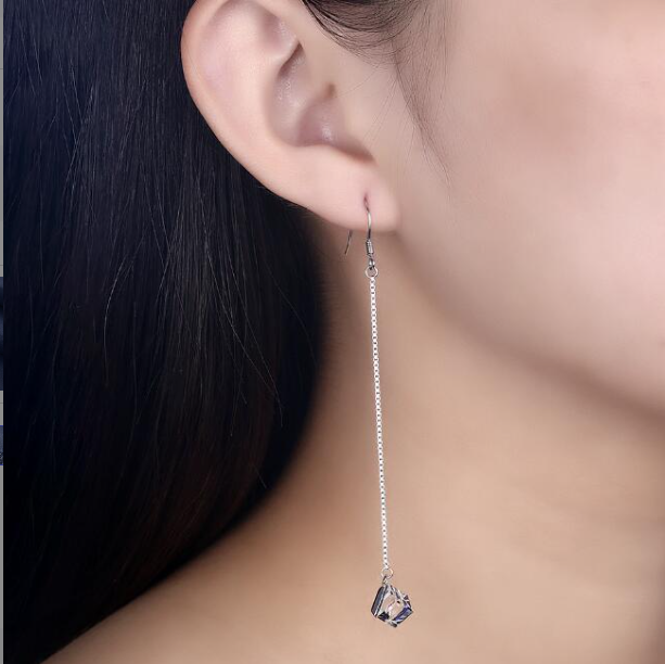 Crystal Earrings Image 2