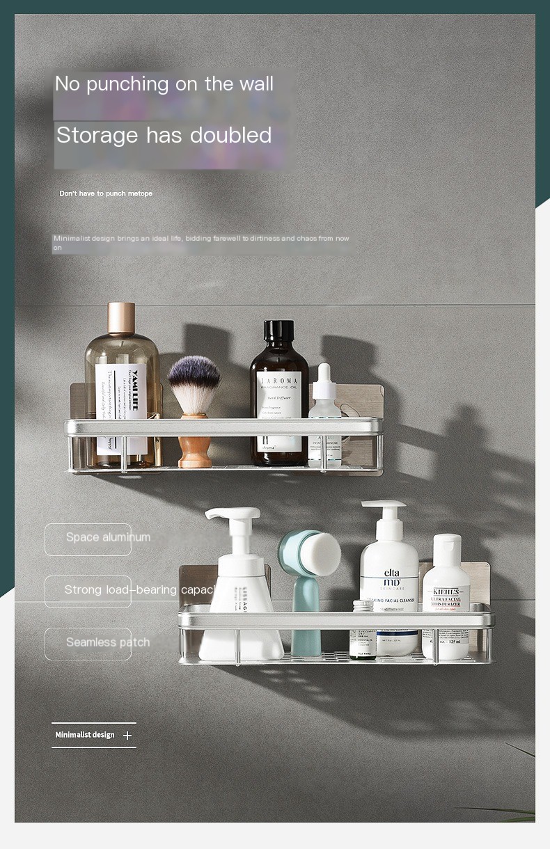 Bathroom Shelf Black