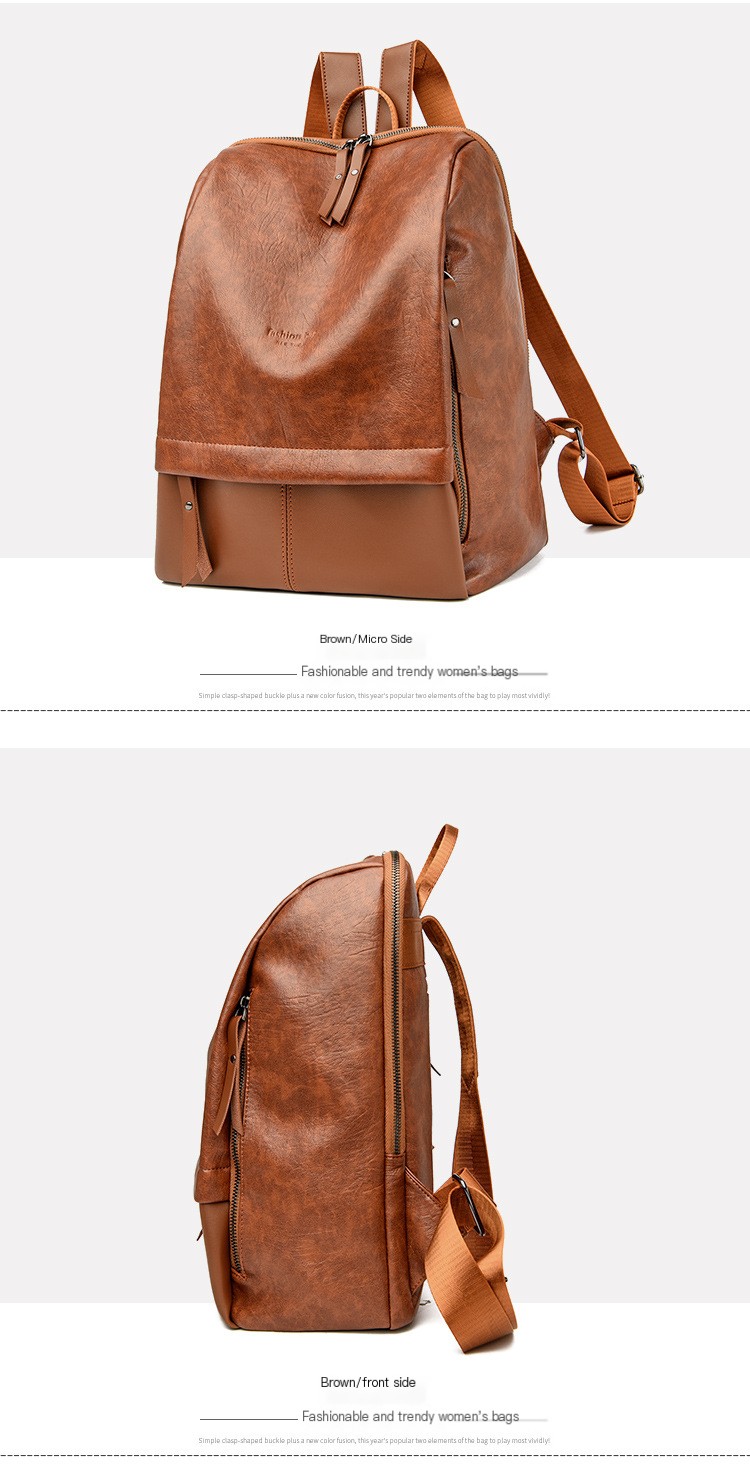 Leather Backpack Image 2