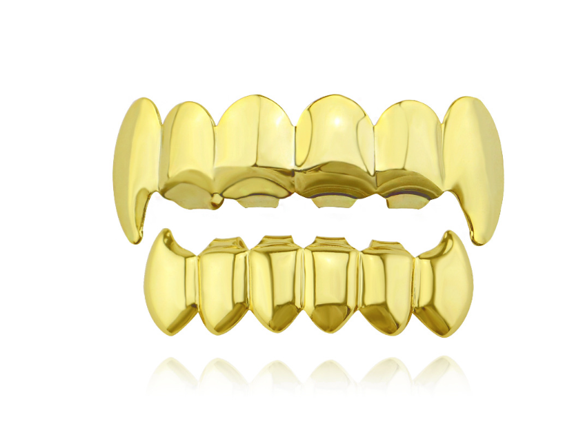 Gold Teeth Hip Hop Grillz Image 4
