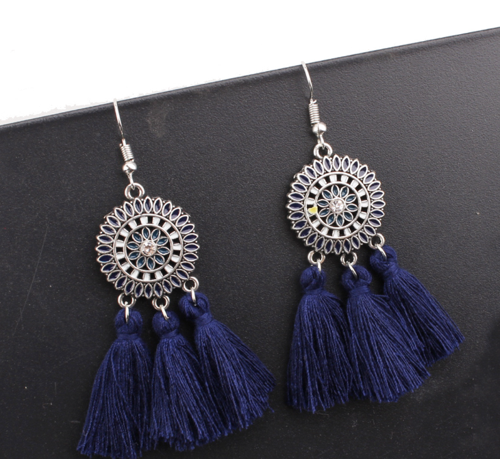Bohemian Fashion Tassel Earrings 4