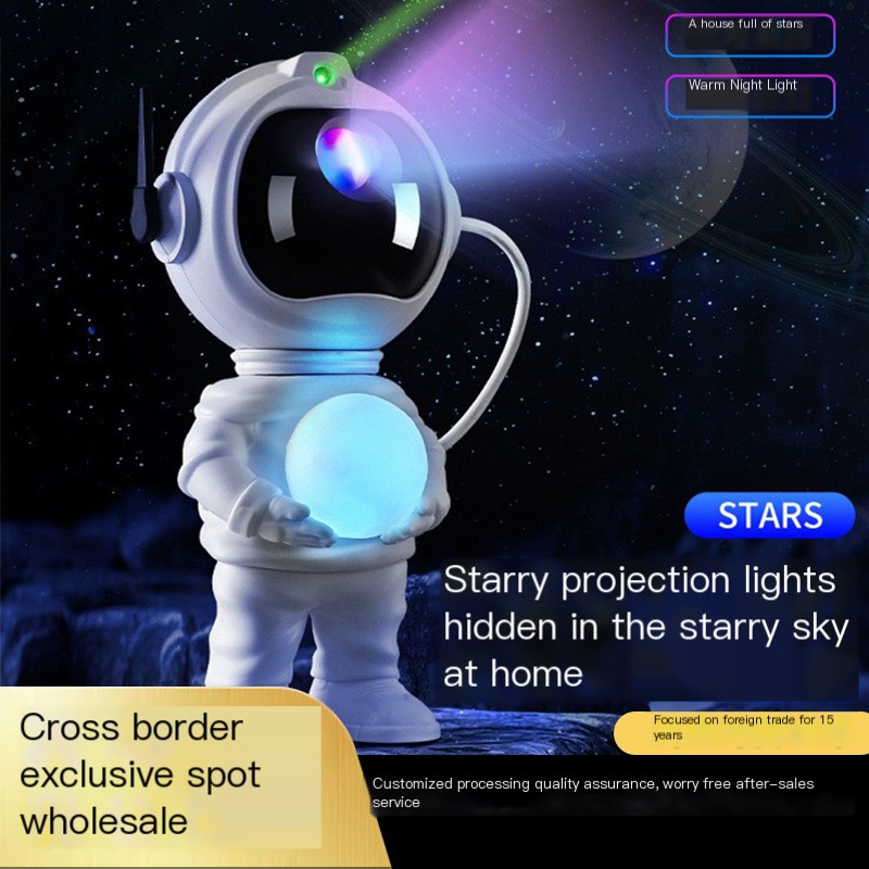 Astronaut Moon Lamp Image 1