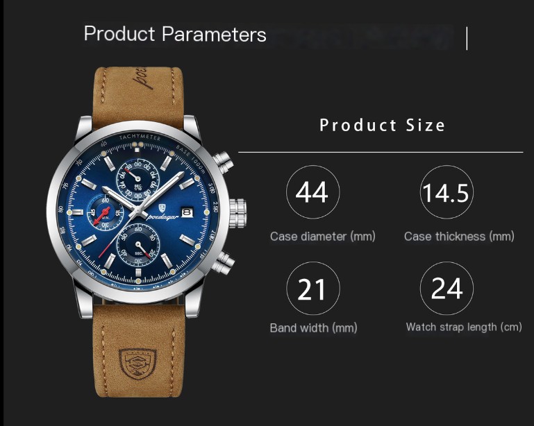 Imperial Tachymeter Men's Watch