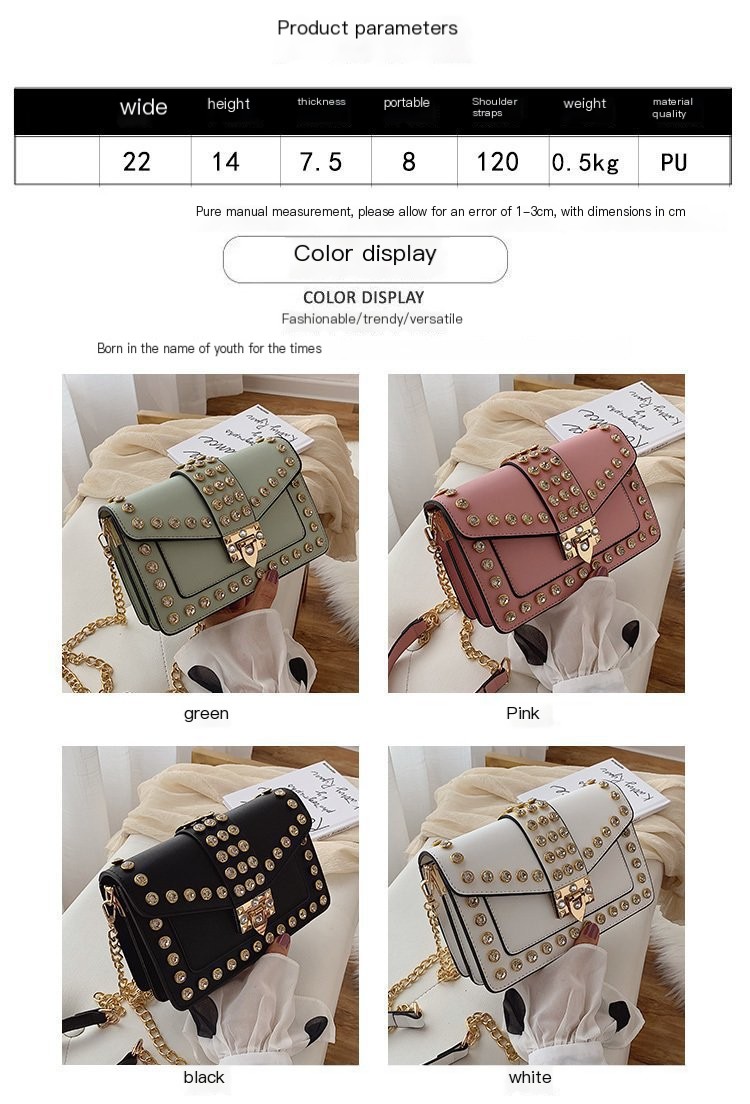 Stylish small square bag