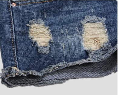 Denim Shorts Image 5