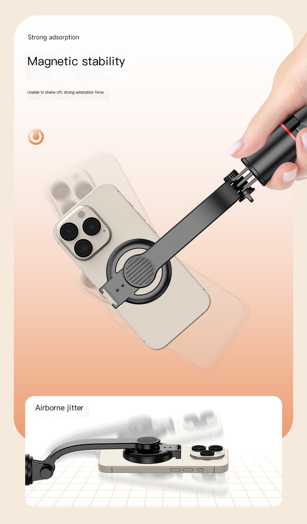 CYKE Selfie Stick Features