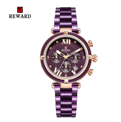 Rose shell blue surface blue belt