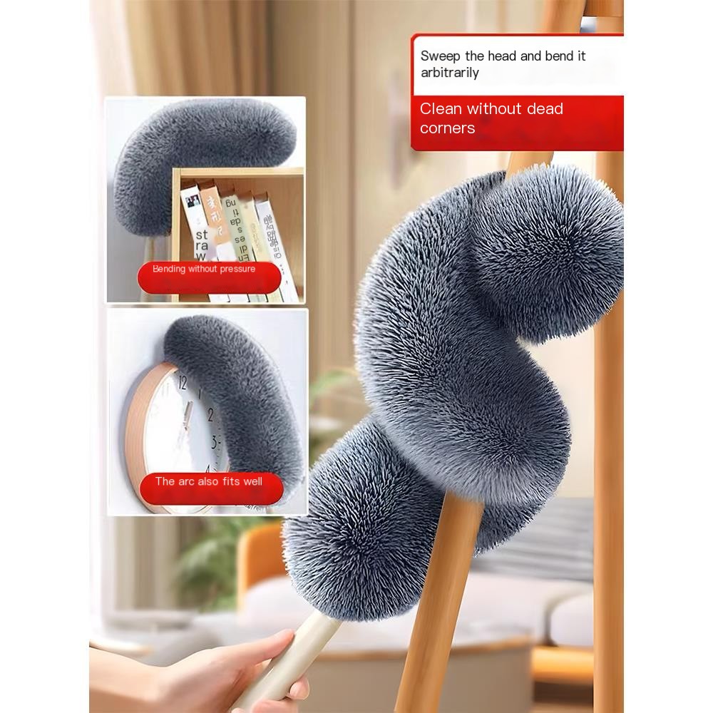 Dusting cobwebs easily
