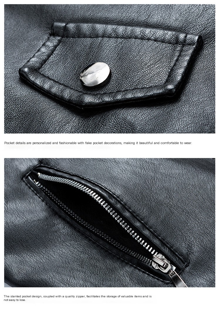 Men's PU Leather Jacket