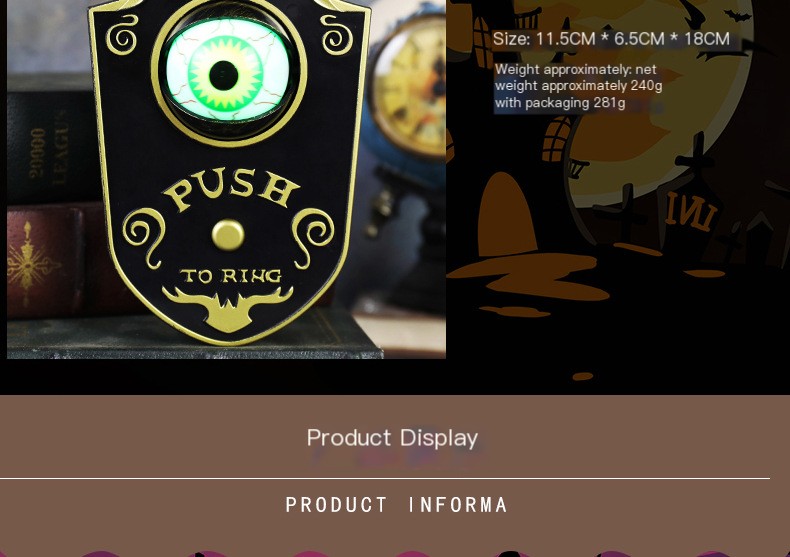 Black Doorbell