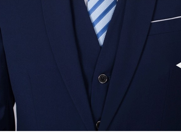 Men's Business Suit Set Image 7