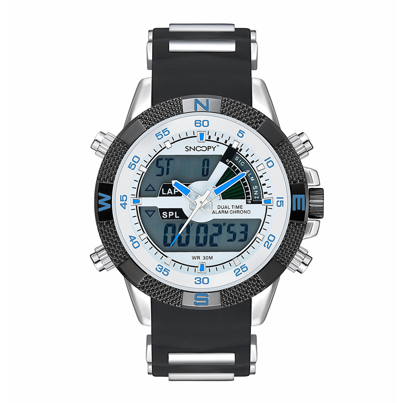 Quartz Waterproof Watch - Blue
