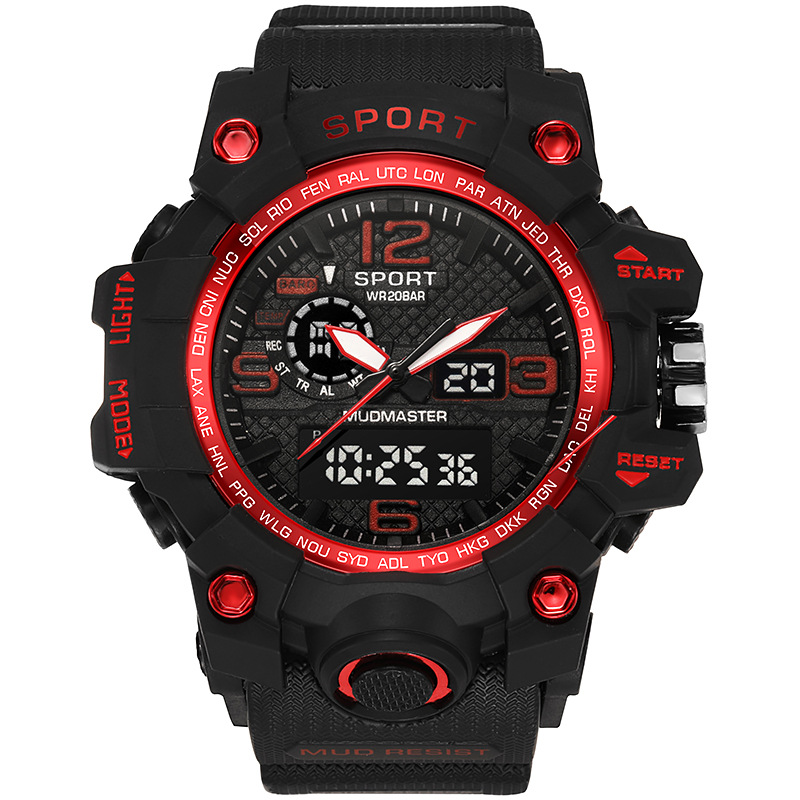 Multi-functional Military Watch - Red