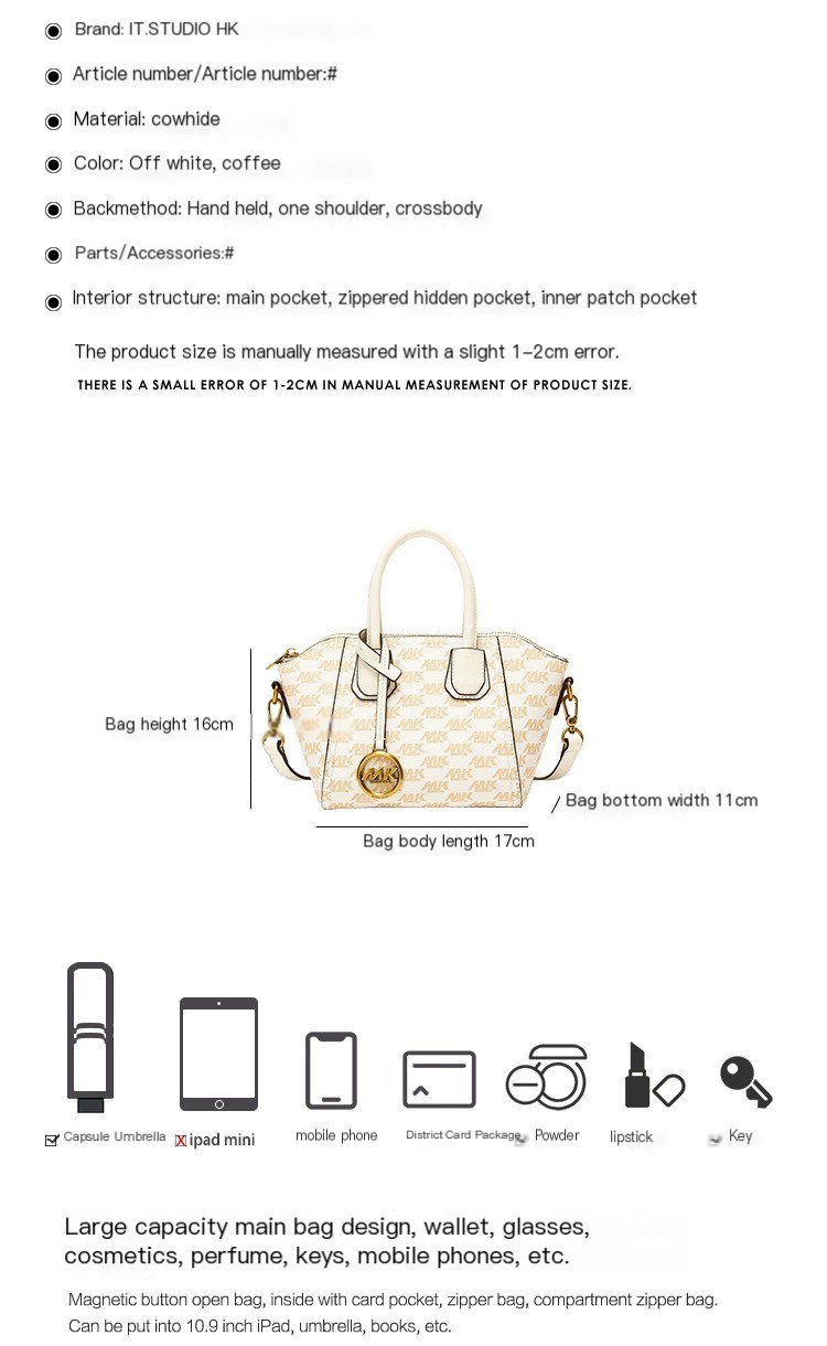 Hong Kong MK Tote Bag Image 1