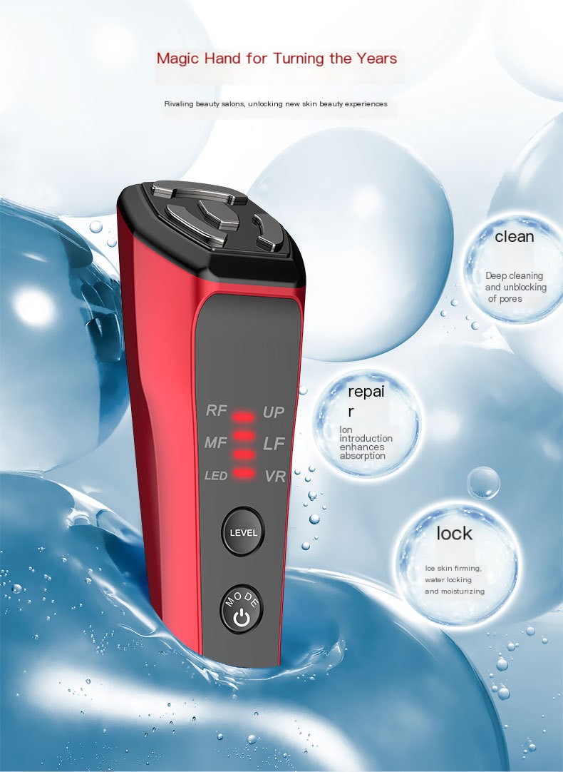 RF Beauty Device Usage