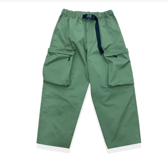 Tighten Waist Multi-Pocket Trousers Image 4