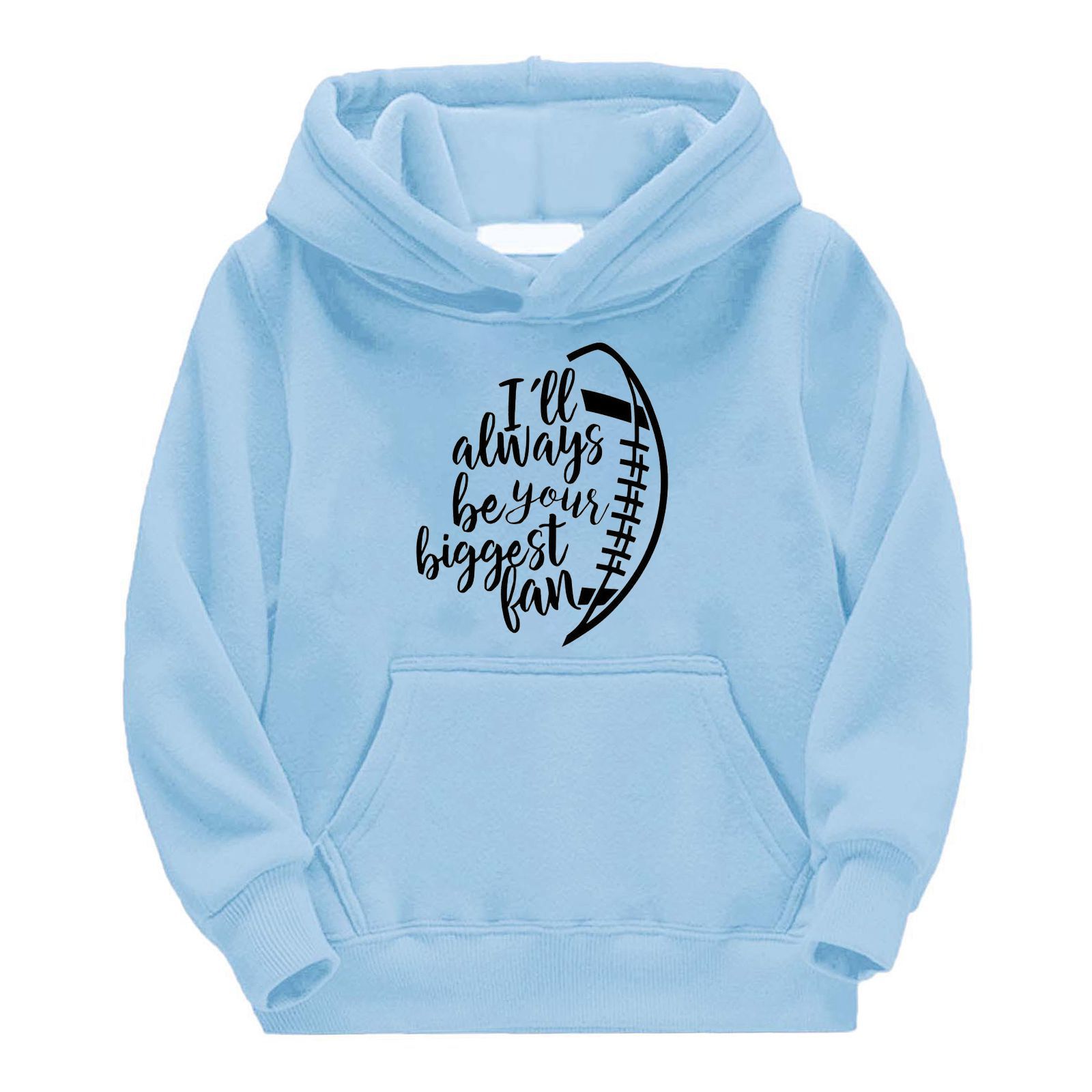 Korean Loose Hoodie - Black