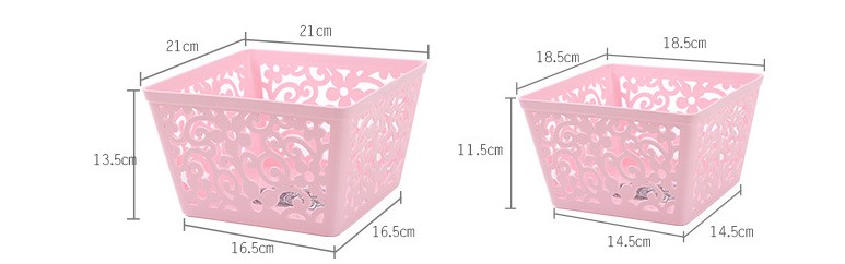 Hollow Desktop Storage Basket Image 2
