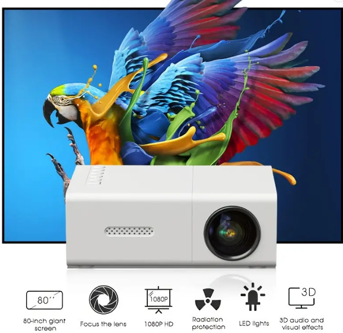 Portable LED Projector 2