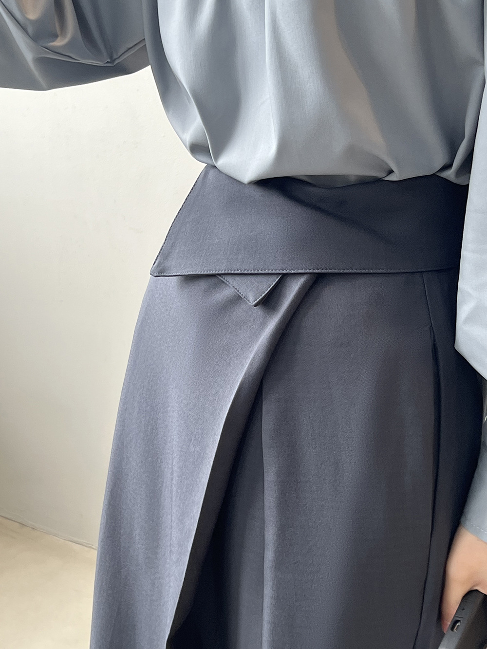 Ladies Fashion High Waist Irregular Design Skirt - Image 3