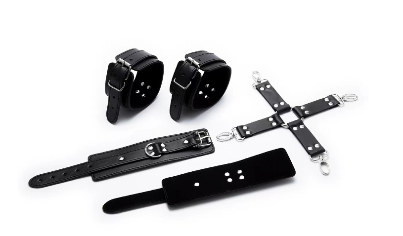 Leather Restraint Handcuffs Image 2