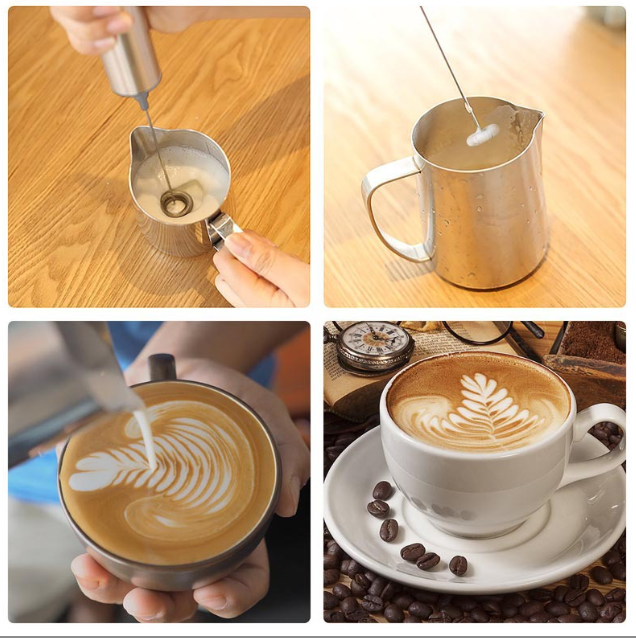 Electric Handheld Milk Frother Image 4